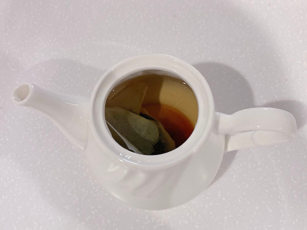 ハーブ健康本舗 黒モリモリスリム(プーアル茶風味) /ハーブ健康本舗/ドリンクを使ったクチコミ(3枚目)