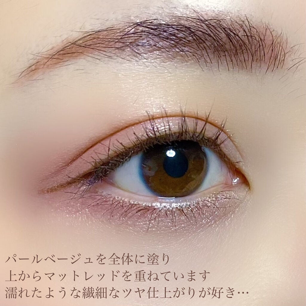 シングルカラーアイシャドウ/CEZANNE/単色アイシャドウを使ったクチコミ(2枚目)