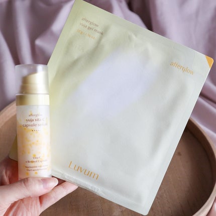 アフターグロウゆずビタCカプセルセラム/Luvum/ブースター・導入液を使ったクチコミ(7枚目)