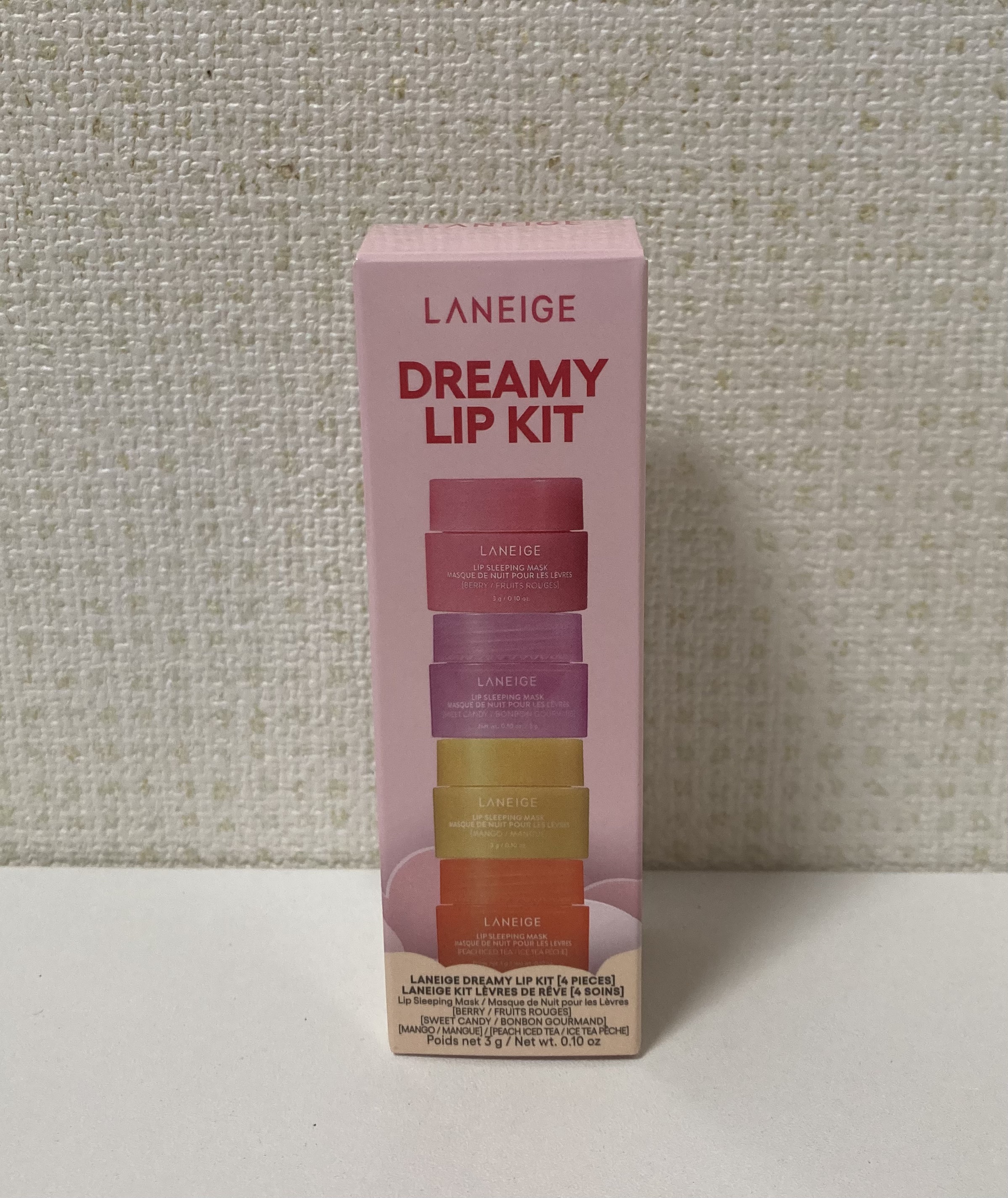 リップスリーピングマスク ドリーミーリップキット/LANEIGE/その他キットセットを使ったクチコミ（1枚目）