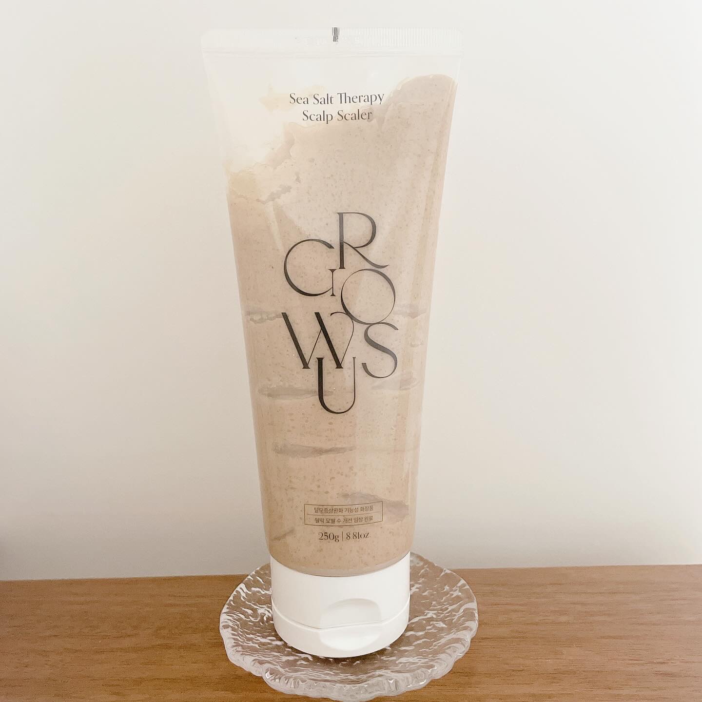 シーソルトセラピースカルプスケーラー/GROWUS/ヘッドスクラブを使ったクチコミ（2枚目）