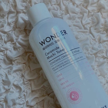 Wonder Ceramide Mochi Toner(トニーモリーワンダーCモチトナー)/TONYMOLY/化粧水を使ったクチコミ(1枚目)