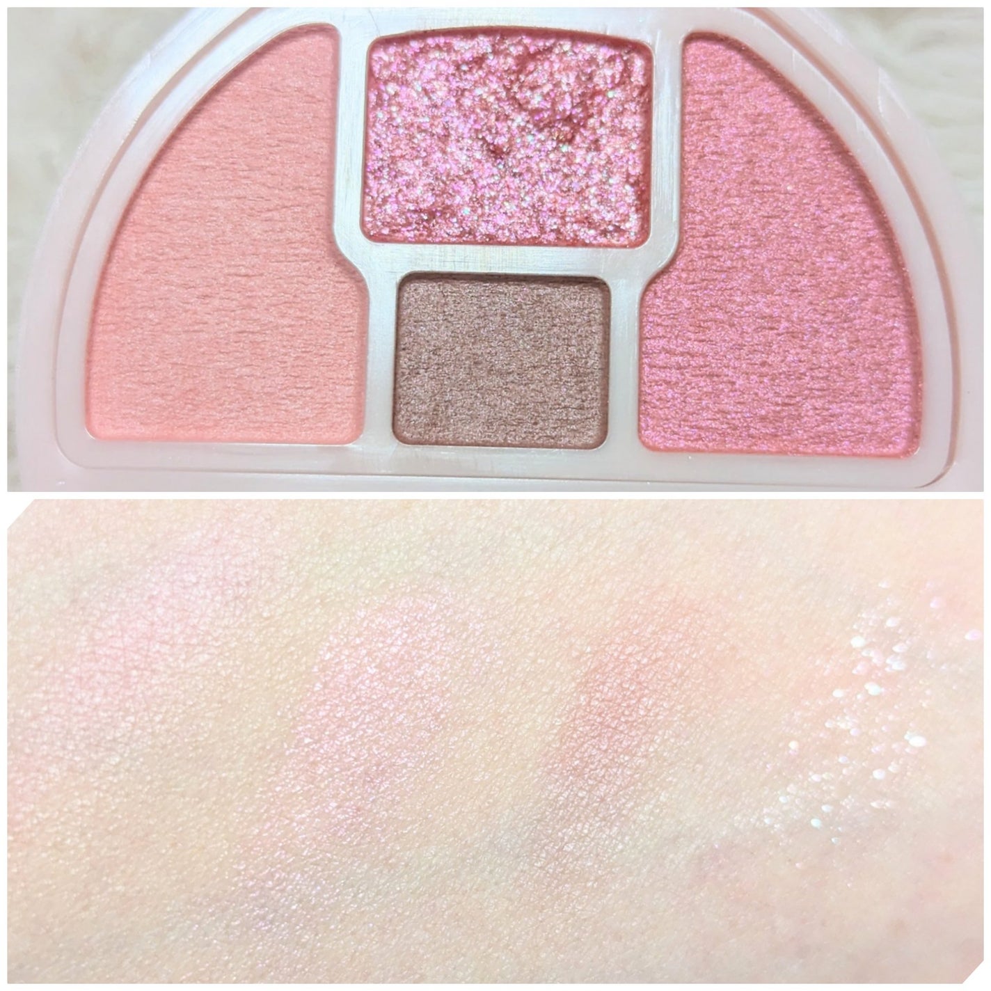 プランぷくコーデアイズ/キャンメイク/パウダーアイシャドウを使ったクチコミ(2枚目)