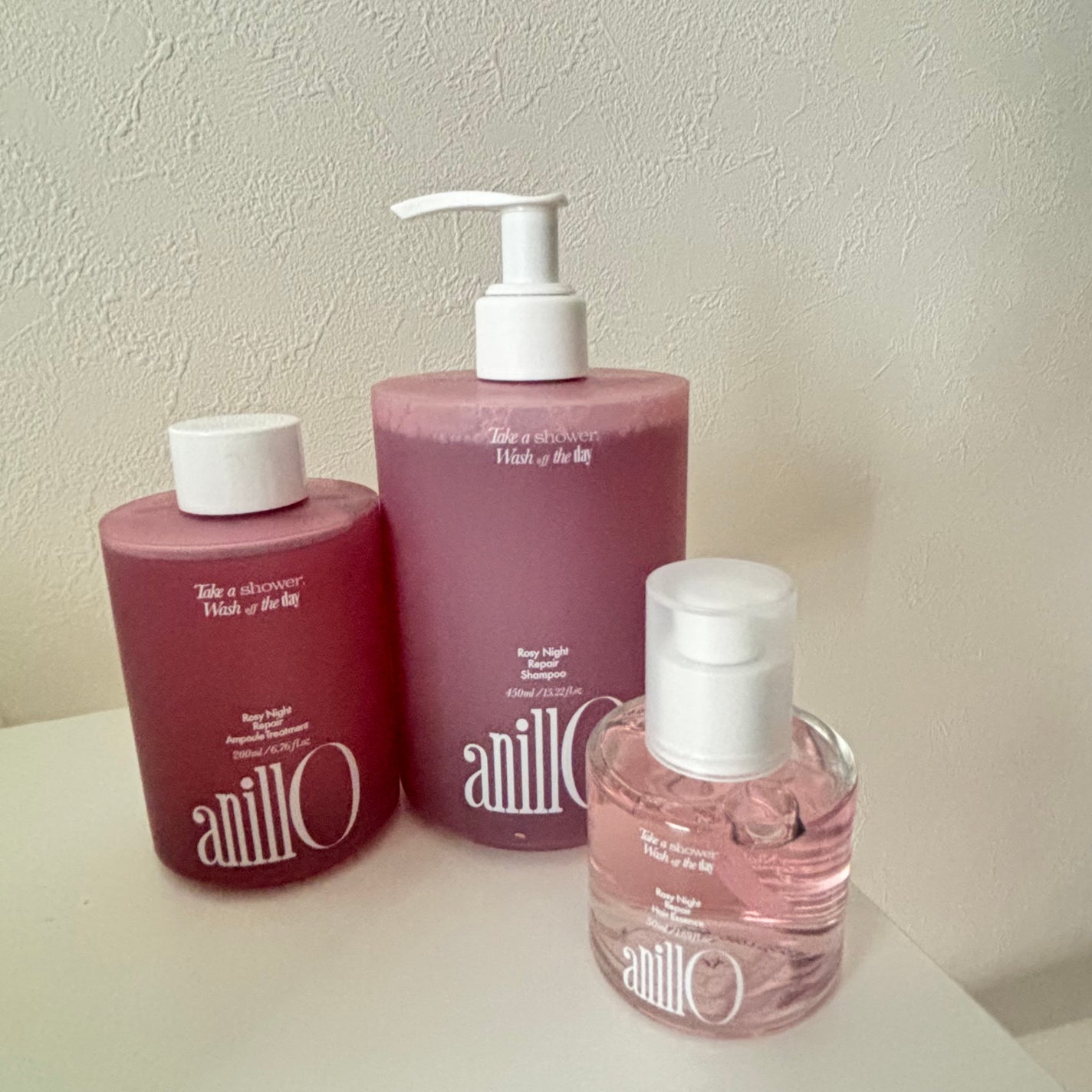 ロージーナイトヘアエッセンス/ANILLO/ヘアオイルを使ったクチコミ(2枚目)