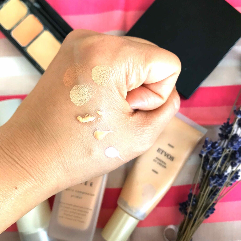 ミネラルコンシーラーパレット/エトヴォス/パレットコンシーラーを使ったクチコミ(3枚目)