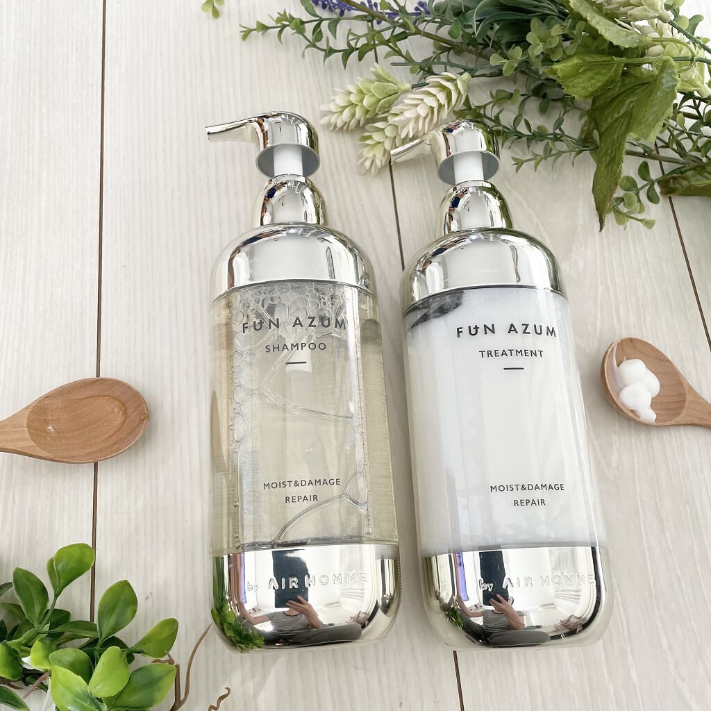 モイスト&ダメージリペア シャンプー/トリートメント/FUN AZUM/市販シャンプーを使ったクチコミ（1枚目）