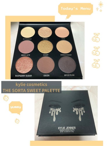 The Sorta Sweet Palette ┃  Kyshadow/Kylie Cosmetics/アイシャドウパレットを使ったクチコミ（1枚目）