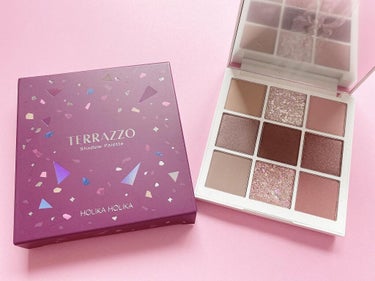 TERRAZZO Shadow palette 02/HOLIKA HOLIKA/アイシャドウパレットを使ったクチコミ（2枚目）