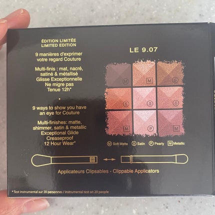 ル・ヌフ・ジバンシイ/GIVENCHY/アイシャドウパレットを使ったクチコミ(10枚目)