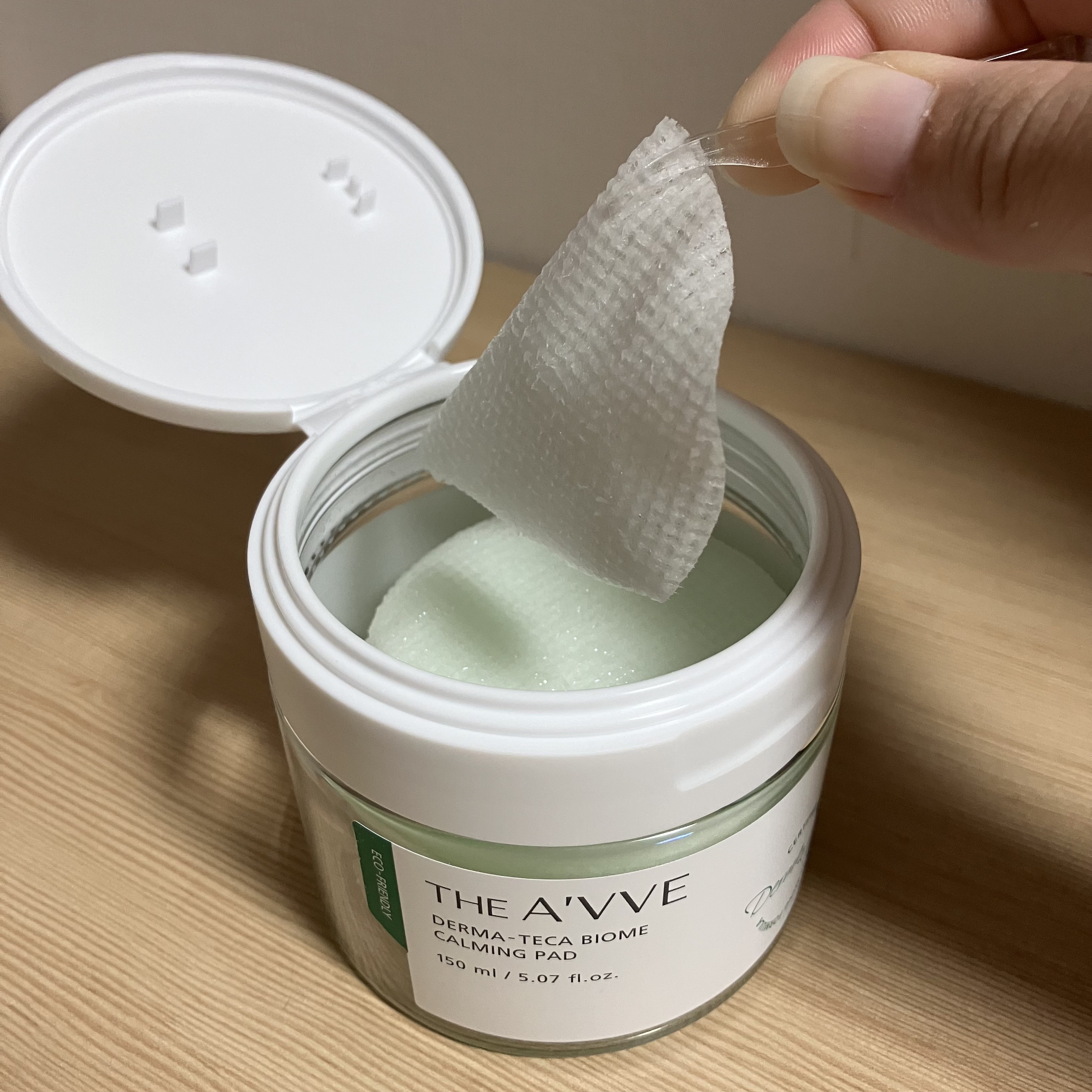 ダーマテカバイオームカーミングパッド/THE A'VVE/トナーパッドを使ったクチコミ（2枚目）