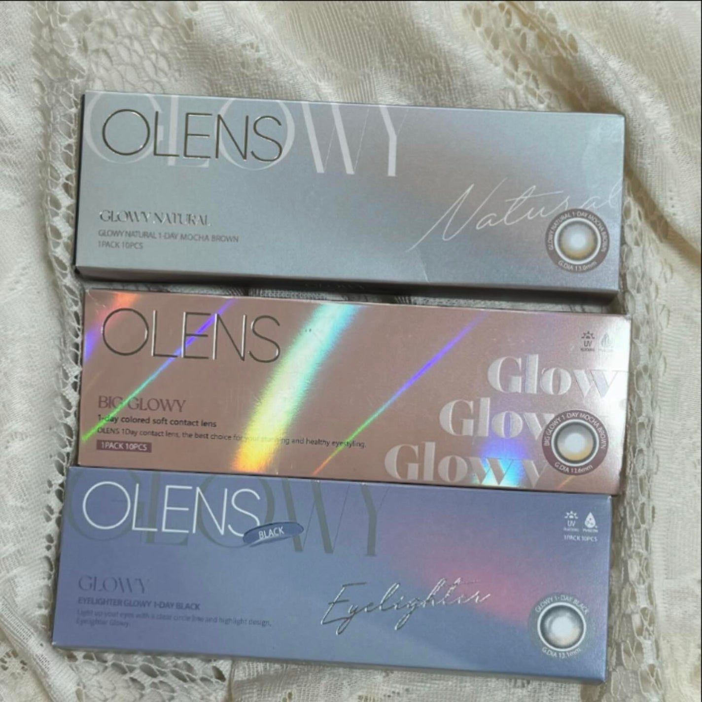 Glowy 1day/OLENS/ワンデー(1DAY)カラコンを使ったクチコミ(6枚目)