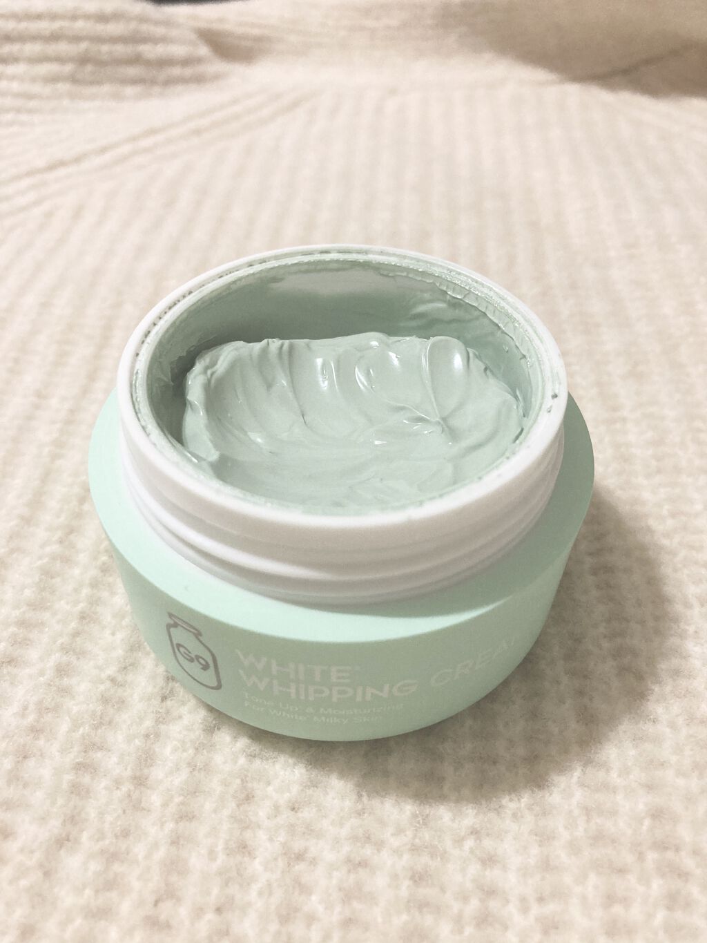 WHITE WHIPPING CREAM(ウユクリーム)/G9SKIN/化粧下地を使ったクチコミ（2枚目）