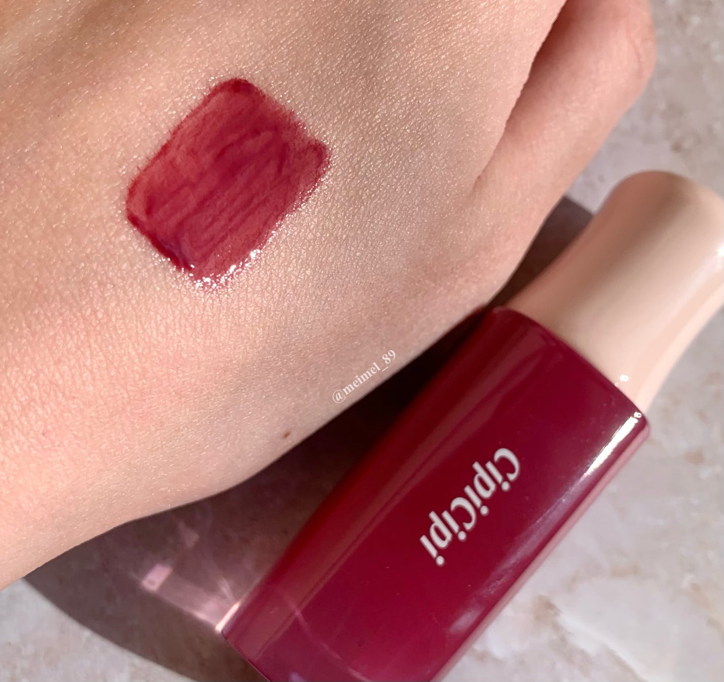 デューイフィルムティント/CipiCipi/リップティントを使ったクチコミ(2枚目)