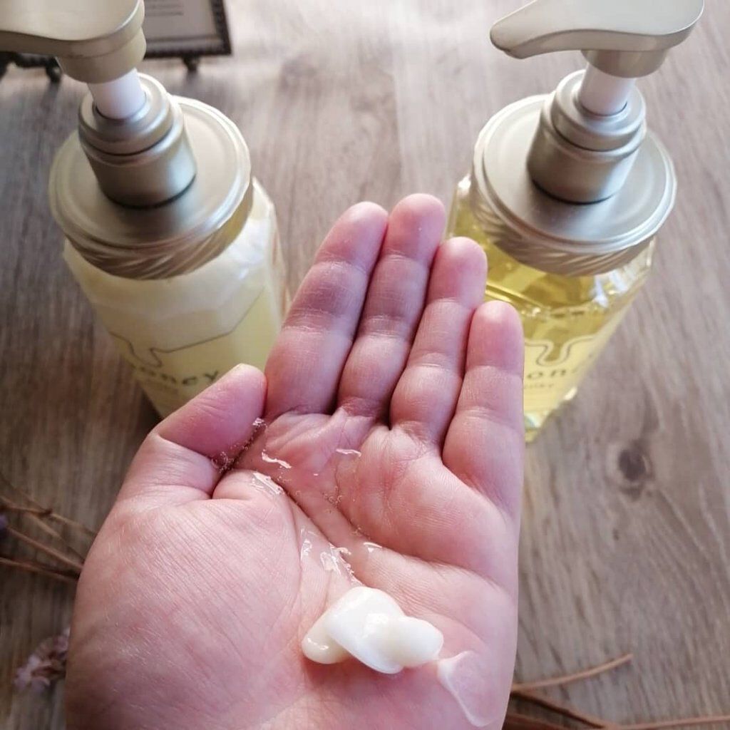 シルキー　スムースモイスチャー　シャンプー　1.0/ヘアトリートメント　2.0/&honey/市販シャンプーを使ったクチコミ（2枚目）