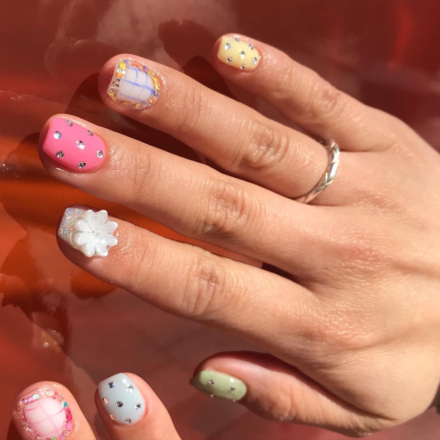 hiraichan on LIPS 「..⋆⸜Art120min⸝⋆.※別途パーツ代....春盛り沢..」(3枚目)