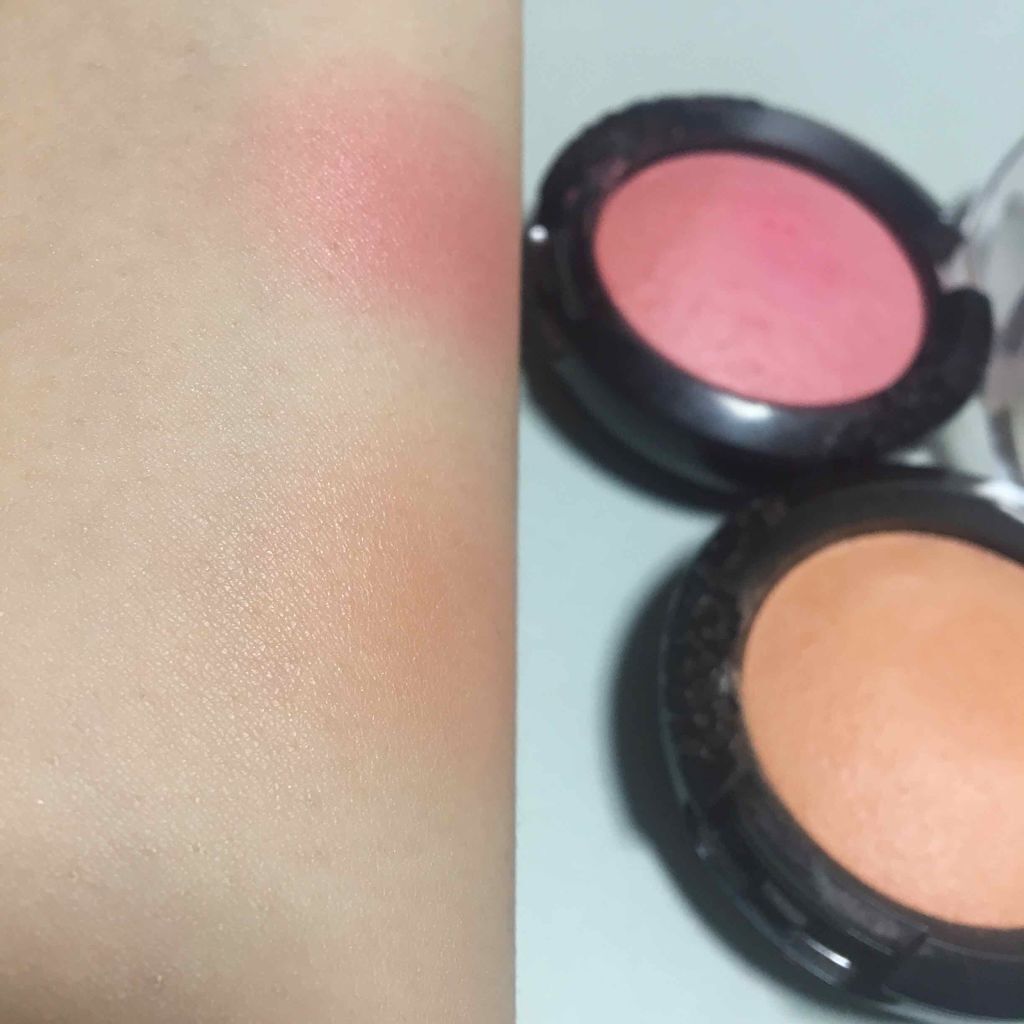 リシェ フォギーオン チークス OR200 フラワーオレンジ/Visée/パウダーチークを使ったクチコミ（2枚目）