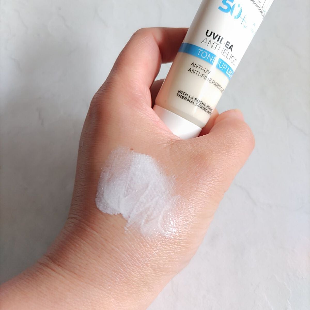 UVイデア XL プロテクショントーンアップ/ラ ロッシュ ポゼ/日焼け止めクリームを使ったクチコミ(3枚目)