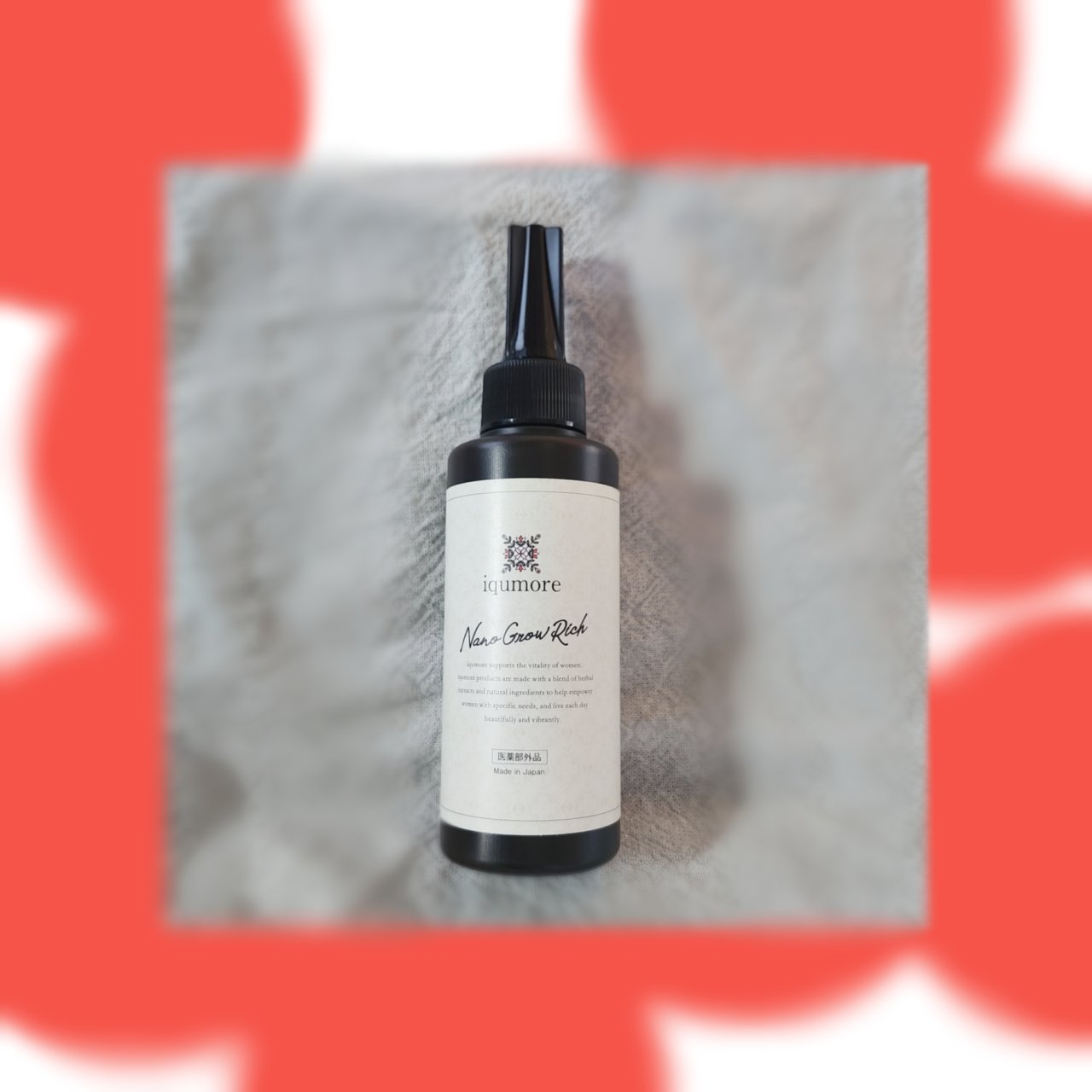 ナノグロウリッチ/iqumore/頭皮ローションを使ったクチコミ（2枚目）