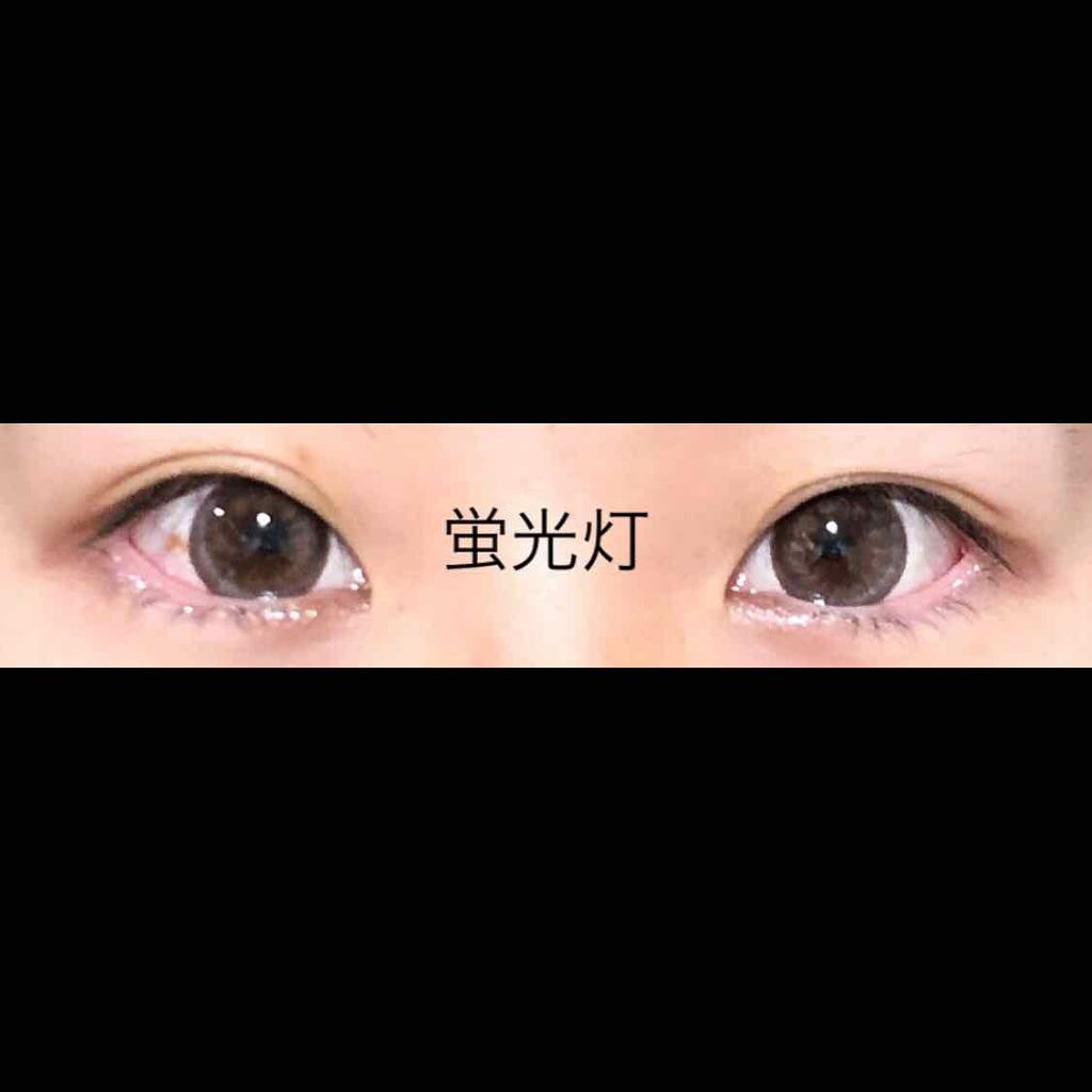 LARME MOISTURE UV(ラルムモイスチャーUV) セピアムーン/LARME/カラーコンタクトレンズを使ったクチコミ（3枚目）