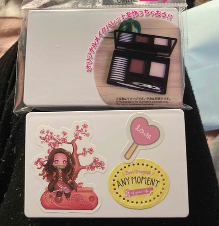 メイクアップケース(ミラー付き)/DAISO/その他化粧小物を使ったクチコミ(1枚目)