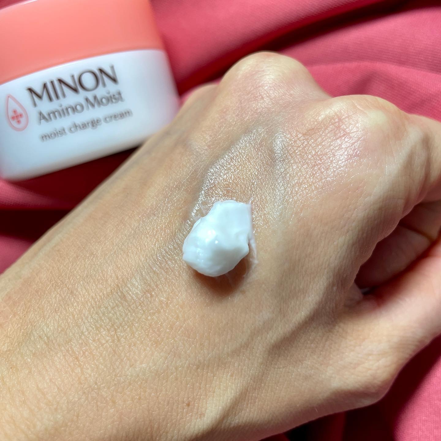 ミノン アミノモイスト モイストチャージ クリーム/ミノン/フェイスクリームを使ったクチコミ（2枚目）