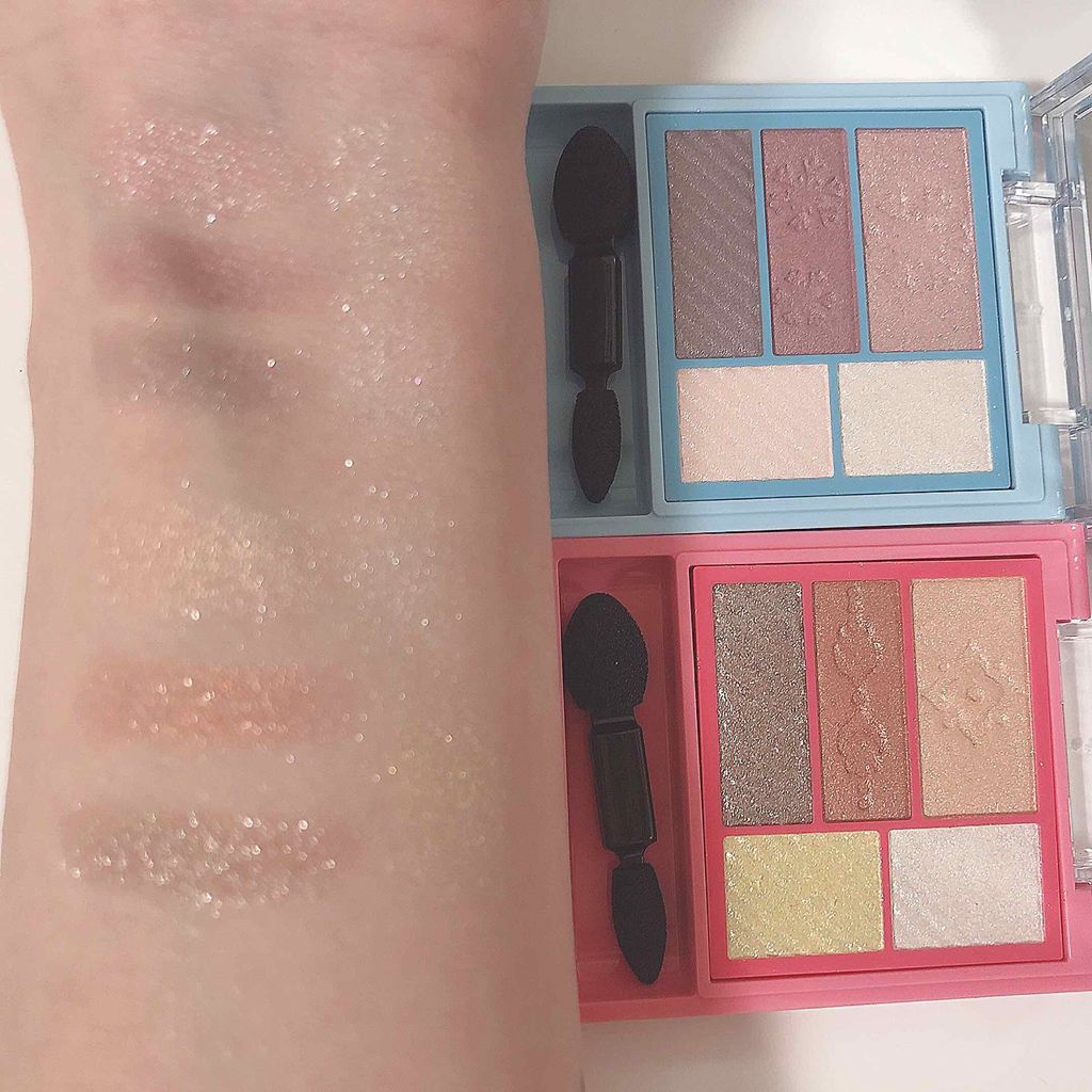 トリプルレシピアイズ/インテグレート/アイシャドウパレットを使ったクチコミ(2枚目)