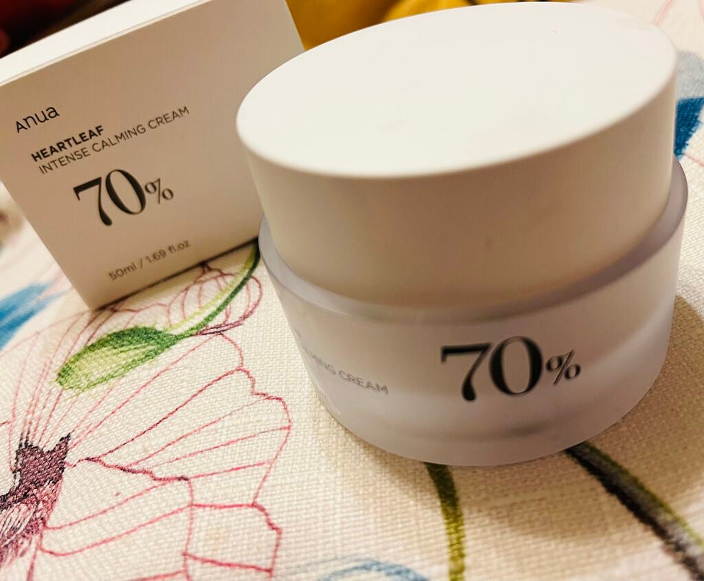 ドクダミ 70 インテンスカーミングクリーム/Anua/フェイスクリームを使ったクチコミ(1枚目)