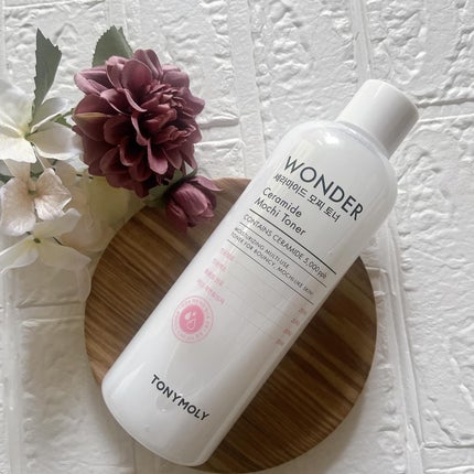 Wonder Ceramide Mochi Toner(トニーモリーワンダーCモチトナー)/TONYMOLY/化粧水を使ったクチコミ(1枚目)