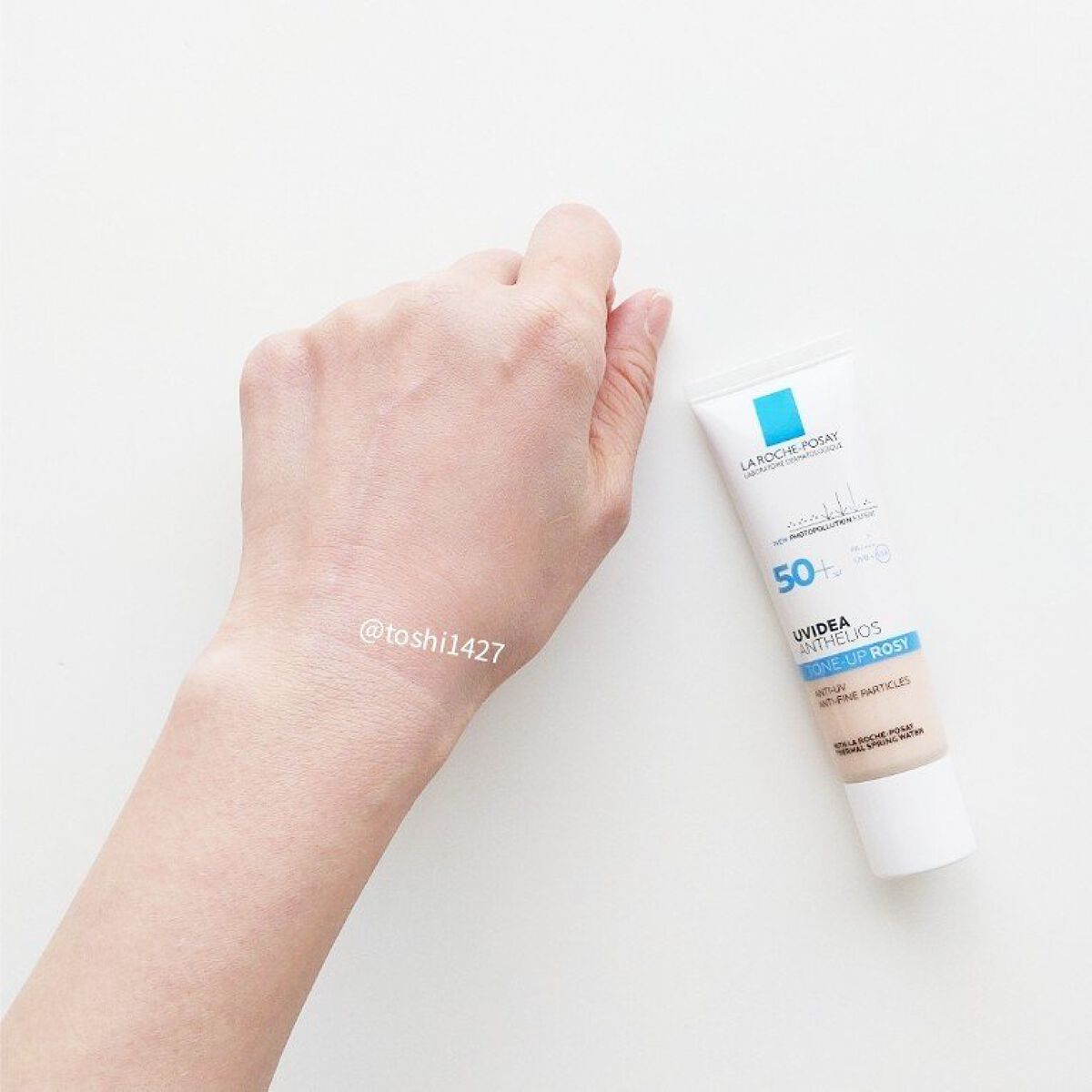 UVイデア XL プロテクショントーンアップ ローズ/ラ ロッシュ ポゼ/日焼け止めクリームを使ったクチコミ（3枚目）