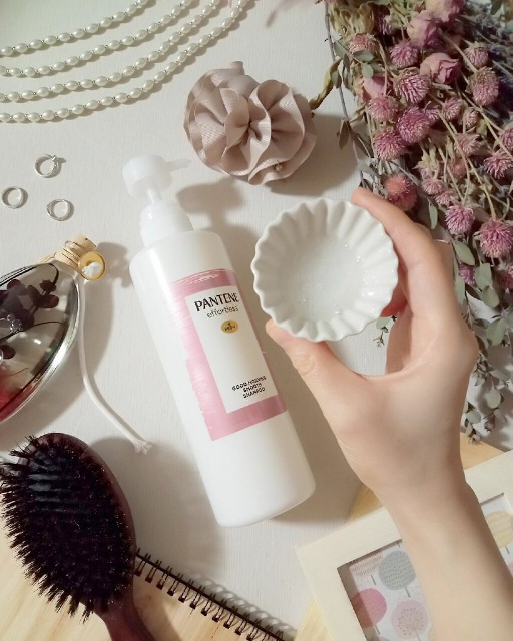 パンテーン エフォートレス グッドモーニング スムース シャンプー／トリートメント トリートメント480g/パンテーン/市販シャンプーを使ったクチコミ（2枚目）