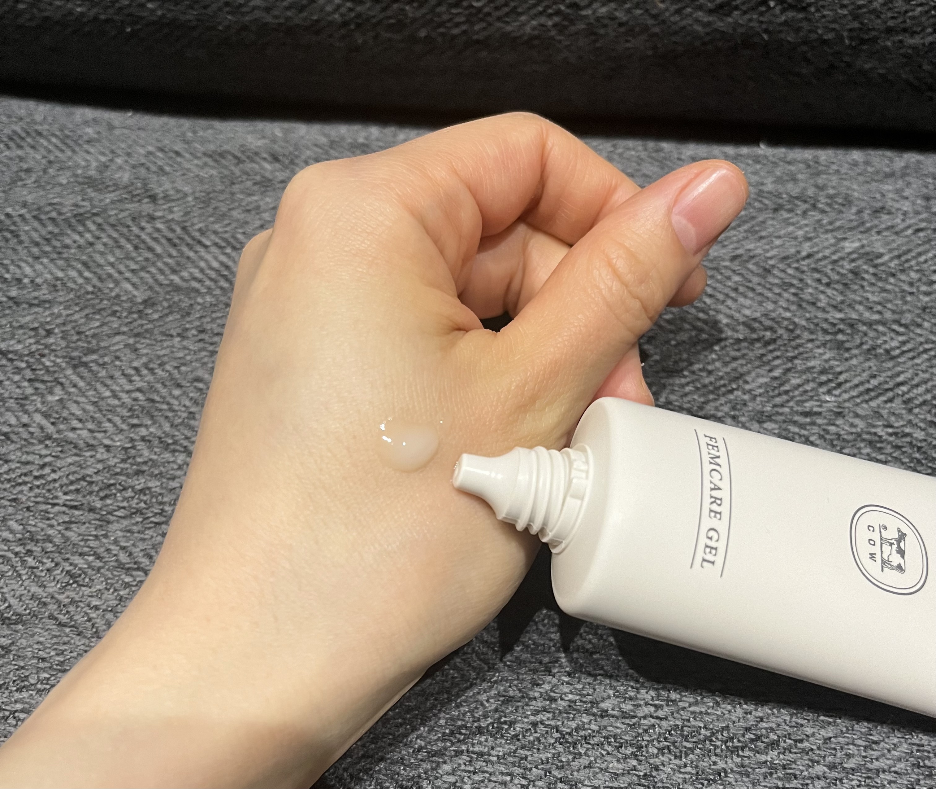 アンドフェム フェムケア美白ジェル/＆fem/ボディクリームを使ったクチコミ（2枚目）