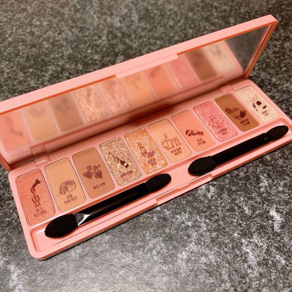 プレイカラー アイシャドウ/ETUDE/アイシャドウパレットを使ったクチコミ（2枚目）