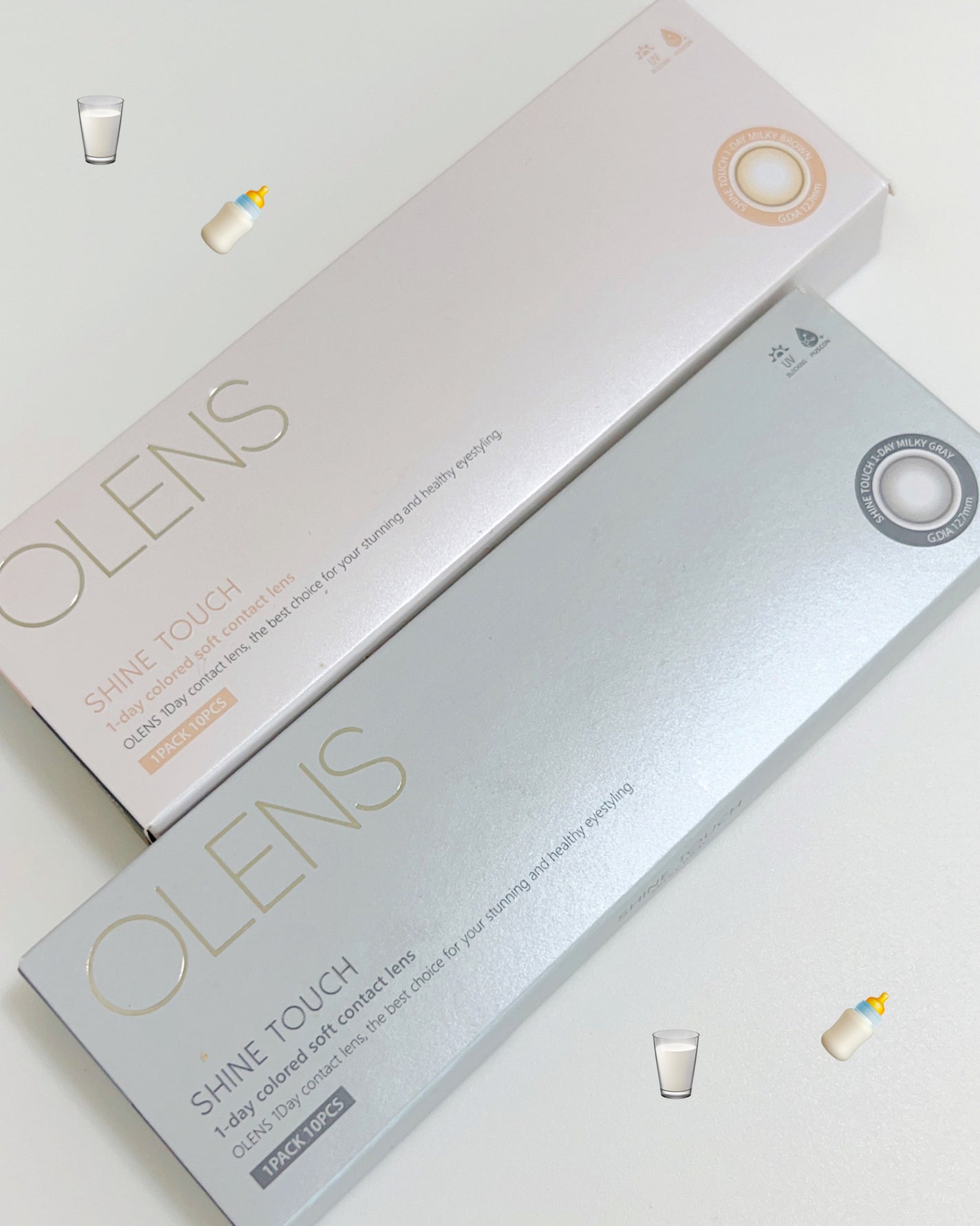 ShineTouch 1day/OLENS/ワンデー(1DAY)カラコンを使ったクチコミ(4枚目)