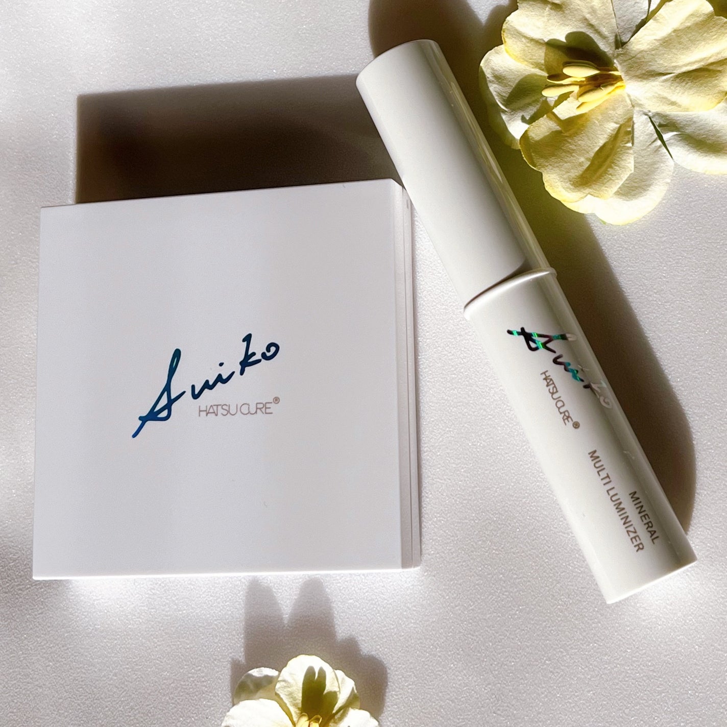 ミネラルマルチルミナイザー/SUIKO HATSUCURE/スティックハイライトを使ったクチコミ(9枚目)