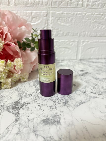 ミシャ タイムレボリューション レチ500ショット美容液/MISSHA/美容液を使ったクチコミ(4枚目)