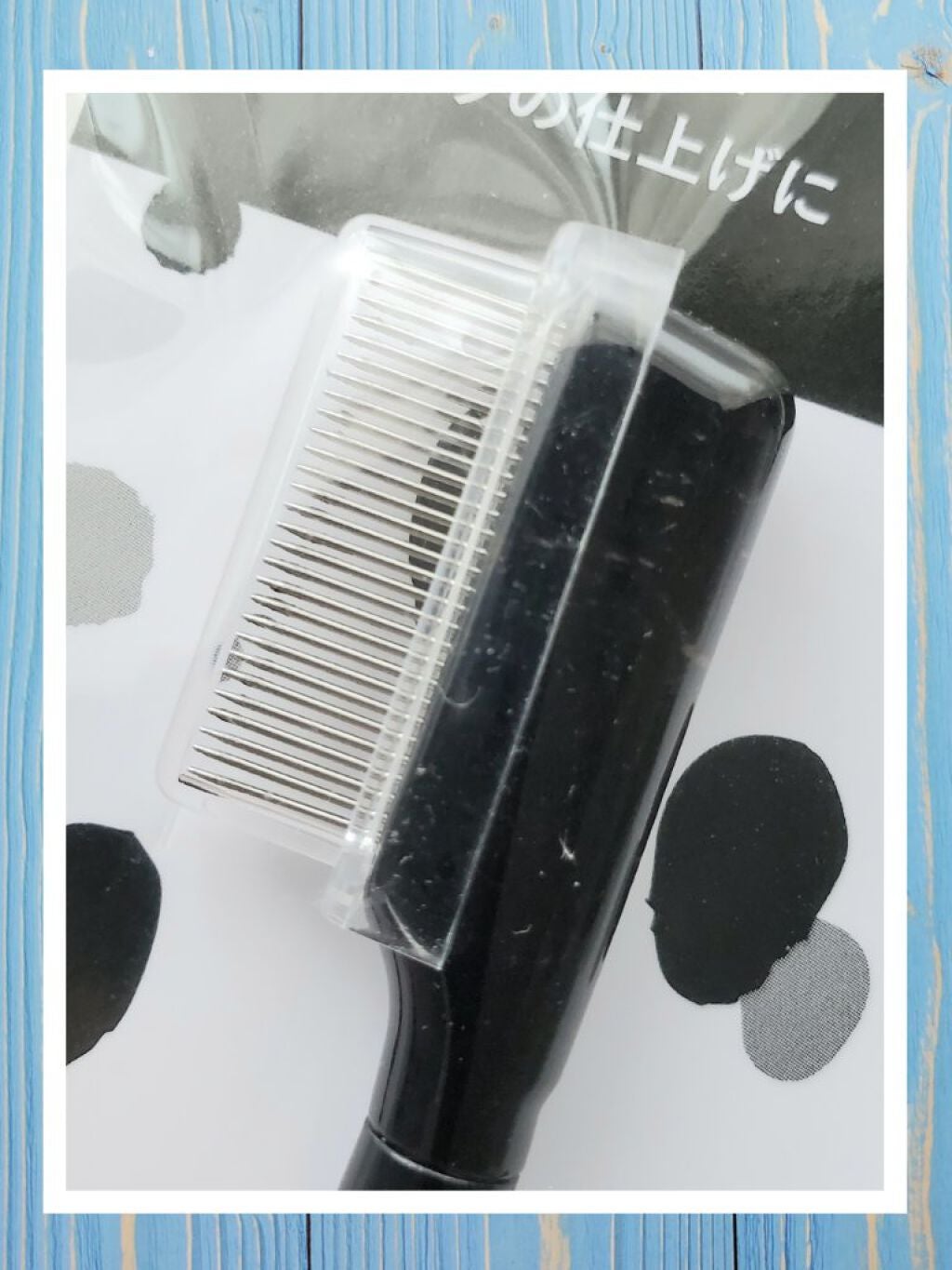 UR GLAM EYELASH COMB/U R GLAM/メイクブラシを使ったクチコミ(4枚目)