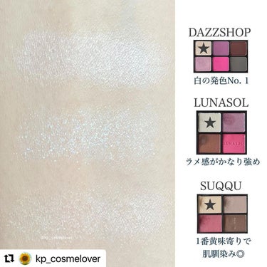 2021 HOLIDAY COLLECTION HOLIDAY EYESHADOW PALETTE/DAZZSHOP/アイシャドウパレットを使ったクチコミ（3枚目）