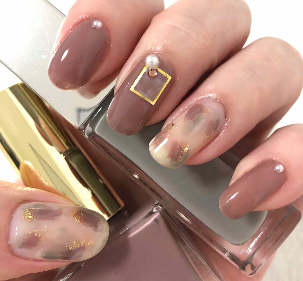 グロッシーコート/スキューズミー/オールインワンネイルを使ったクチコミ（1枚目）