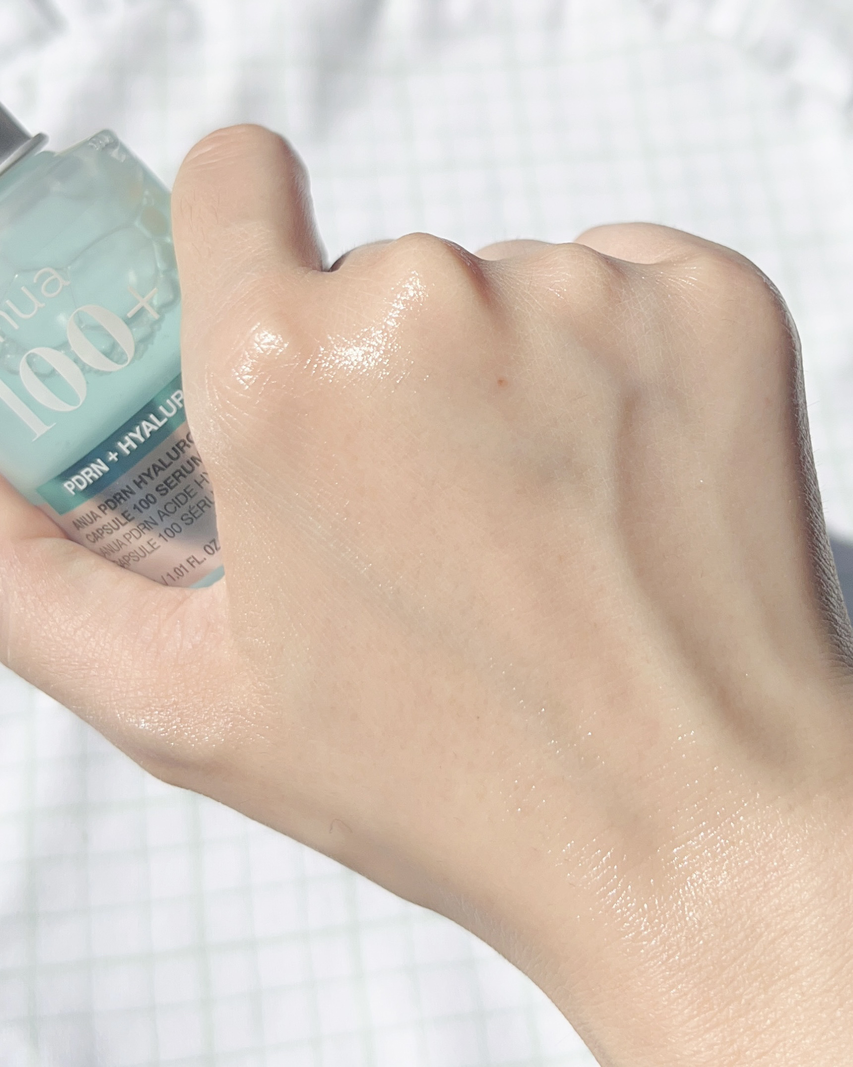 PDRNヒアルロン酸カプセル100セラム/Anua/美容液を使ったクチコミ（3枚目）