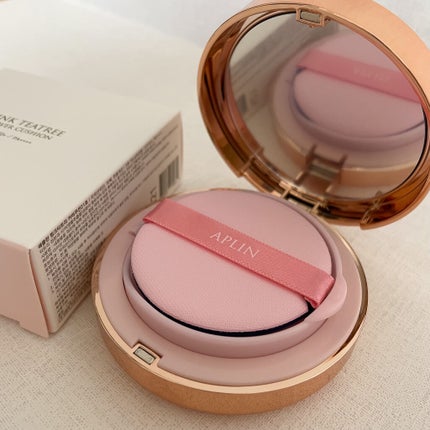 ピンクティーツリーカバークッション/APLIN/クッションファンデーションを使ったクチコミ(2枚目)