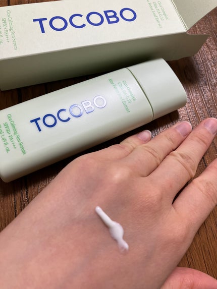 シカカーミングサンセラム/TOCOBO/日焼け止めクリームを使ったクチコミ(4枚目)