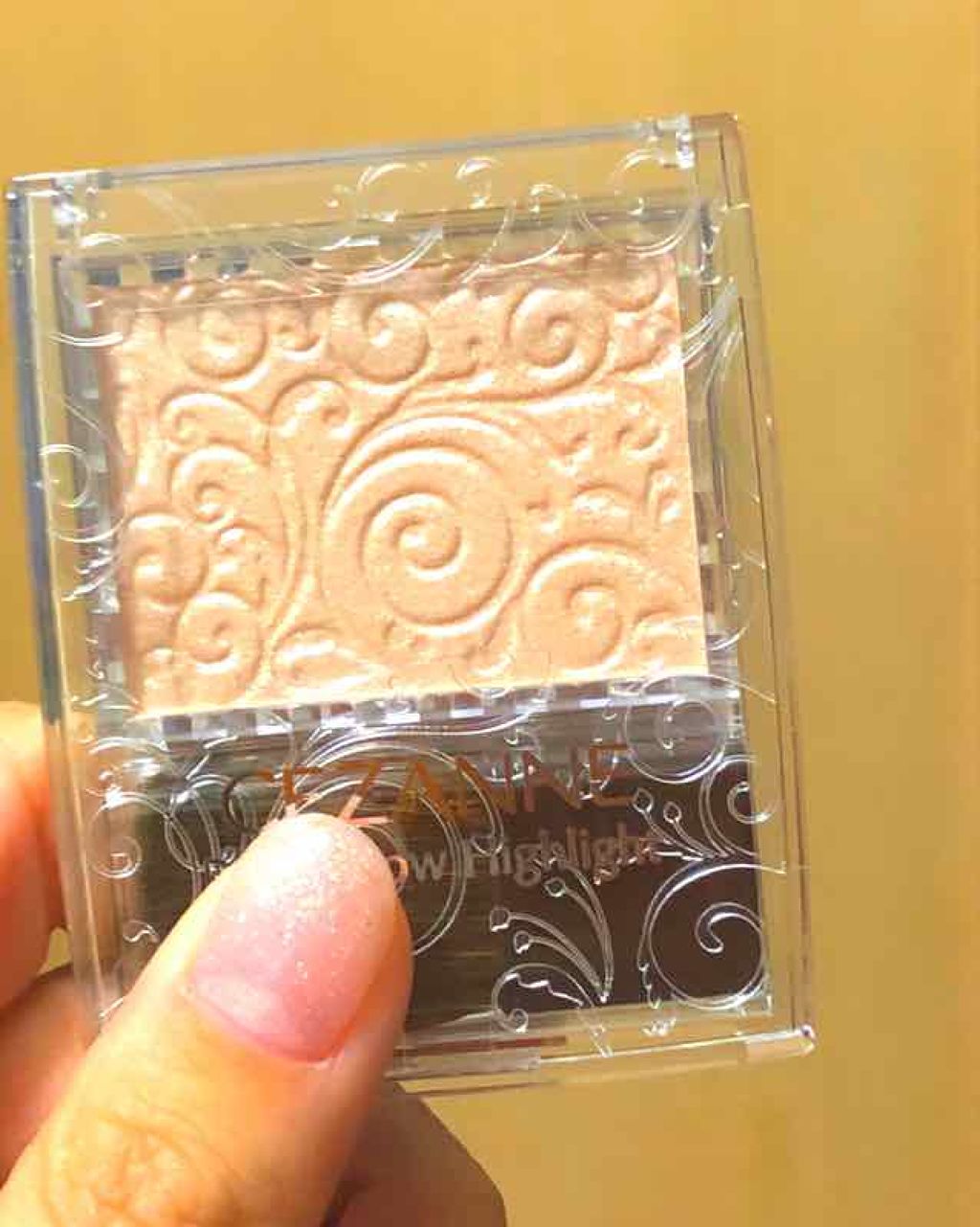 パールグロウハイライト/CEZANNE/パウダーハイライトを使ったクチコミ(1枚目)