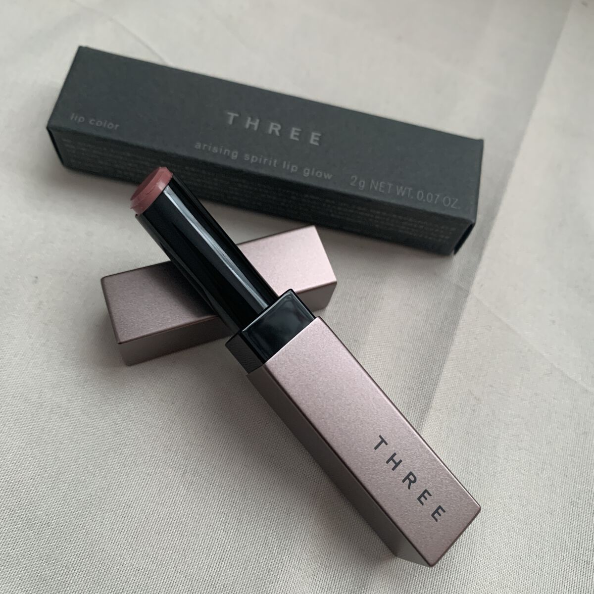 アライジングスピリットリップグロー/THREE/口紅を使ったクチコミ(1枚目)
