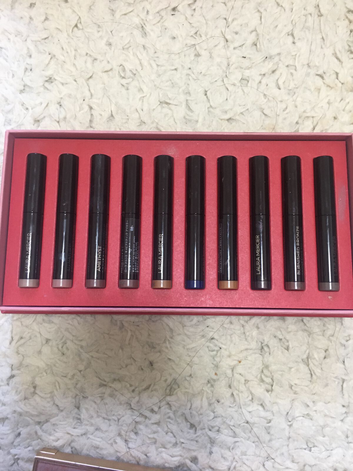 アルティメイト インダルジェンス ミニ キャビアスティック アイカラー コレクション/ローラ メルシエ/メイクアップキットを使ったクチコミ(2枚目)