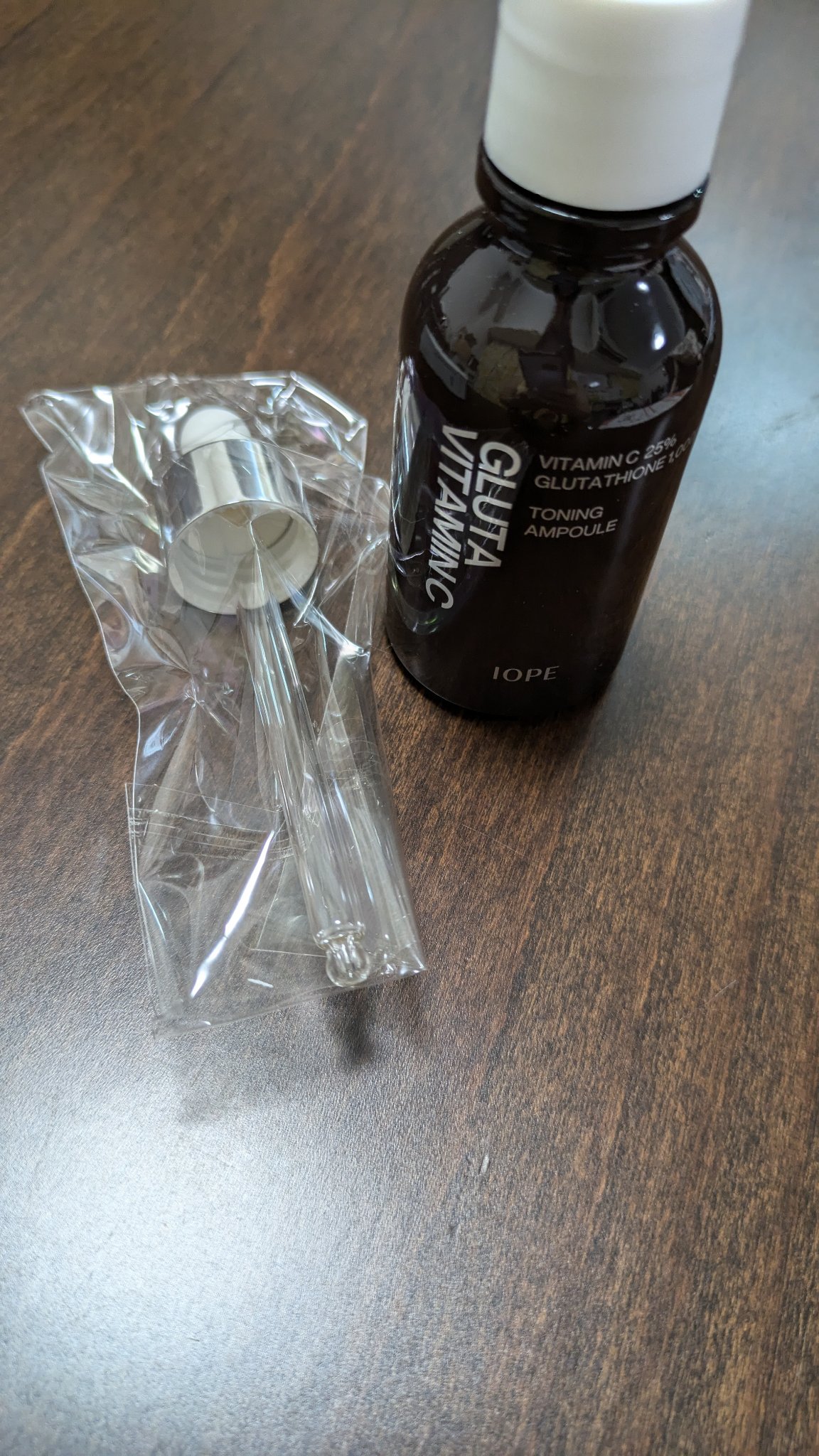グルタ ビタミンC トーニング アンプル/IOPE/美容液を使ったクチコミ（2枚目）