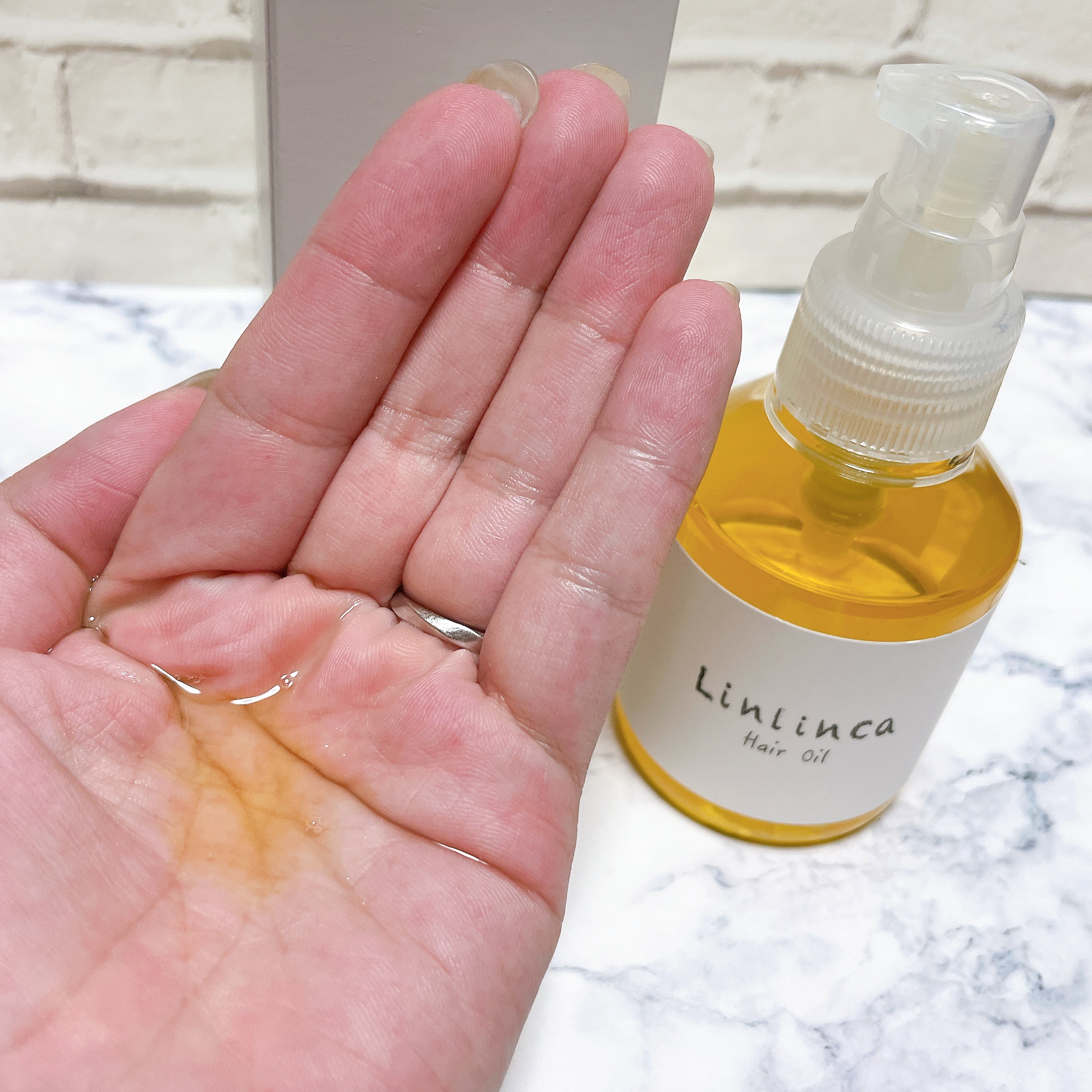 ヘアオイル/Linlinca/ヘアオイルを使ったクチコミ（2枚目）