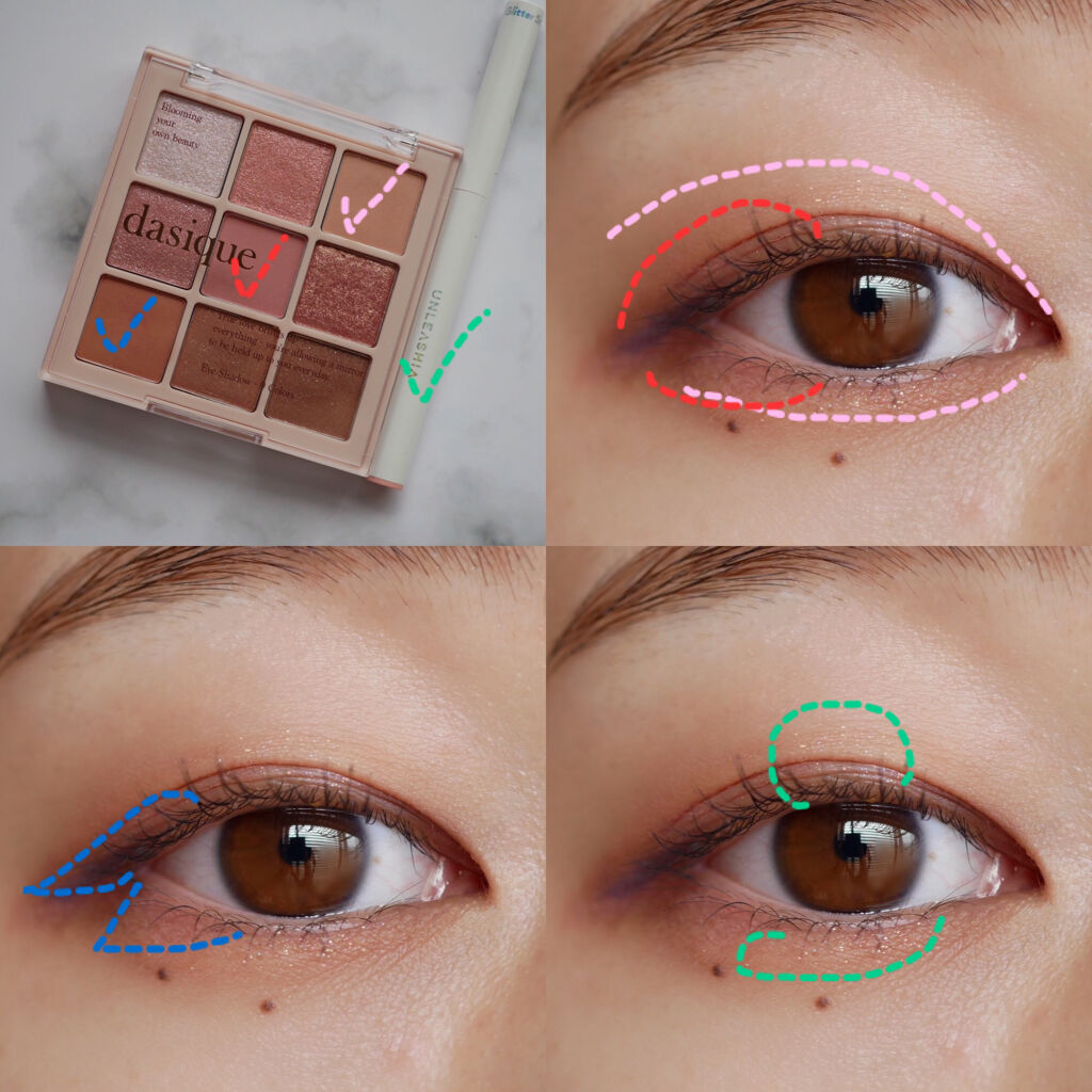 プリティー イージーグリッタースティック/unleashia/グリッターを使ったクチコミ（3枚目）