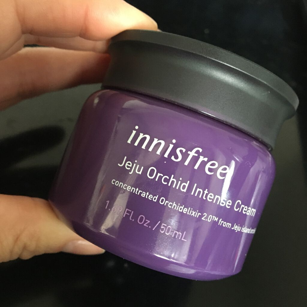 オーキッドインテンスクリーム/innisfree/フェイスクリームを使ったクチコミ（1枚目）