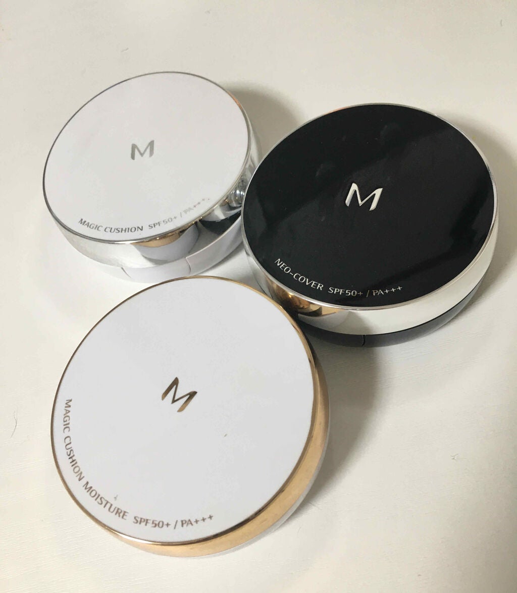 M クッション ファンデーション(モイスチャー)/MISSHA/クッションファンデーションを使ったクチコミ(1枚目)