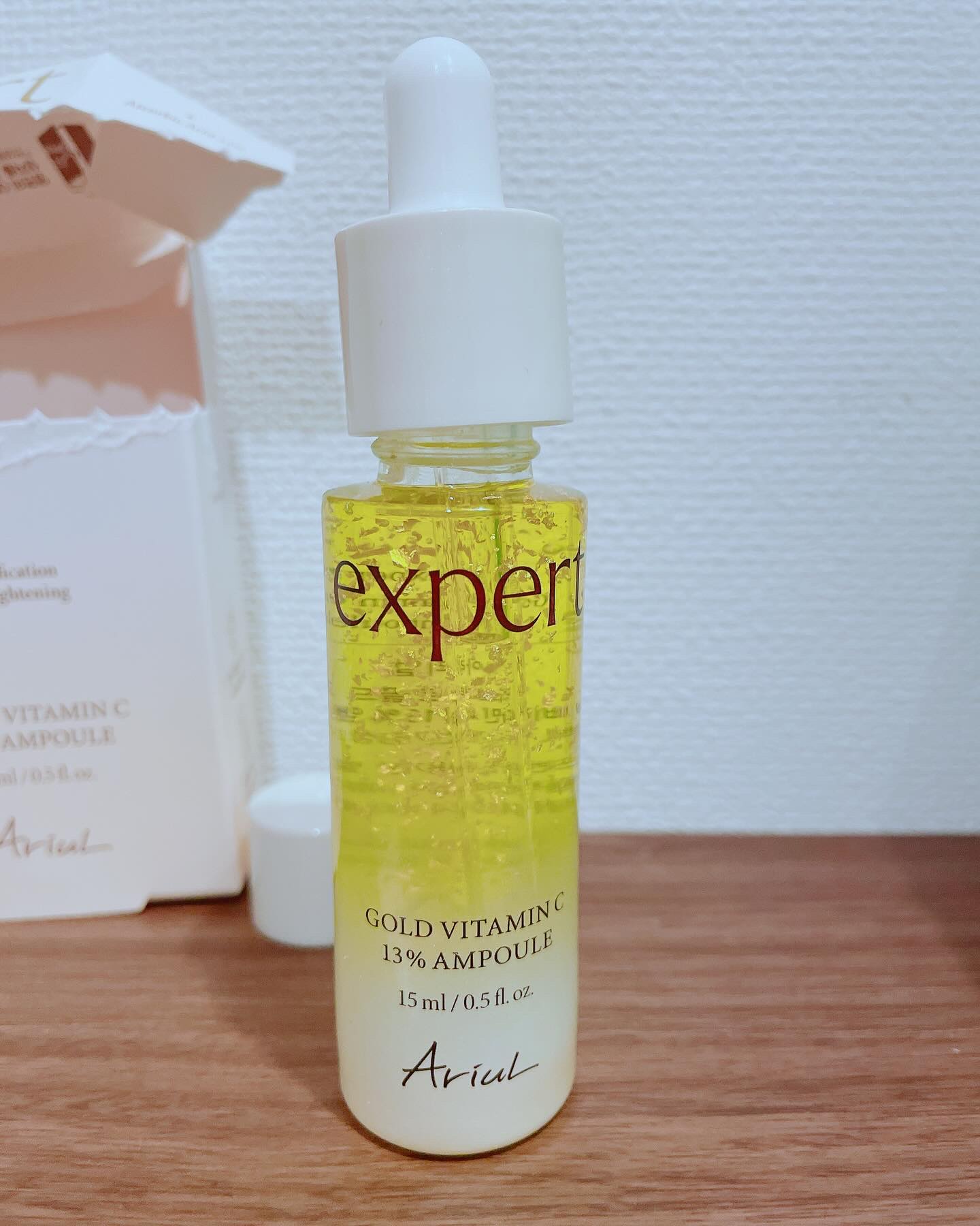 ゴールドビタミンC13%アンプル/Ariul/美容液を使ったクチコミ（1枚目）